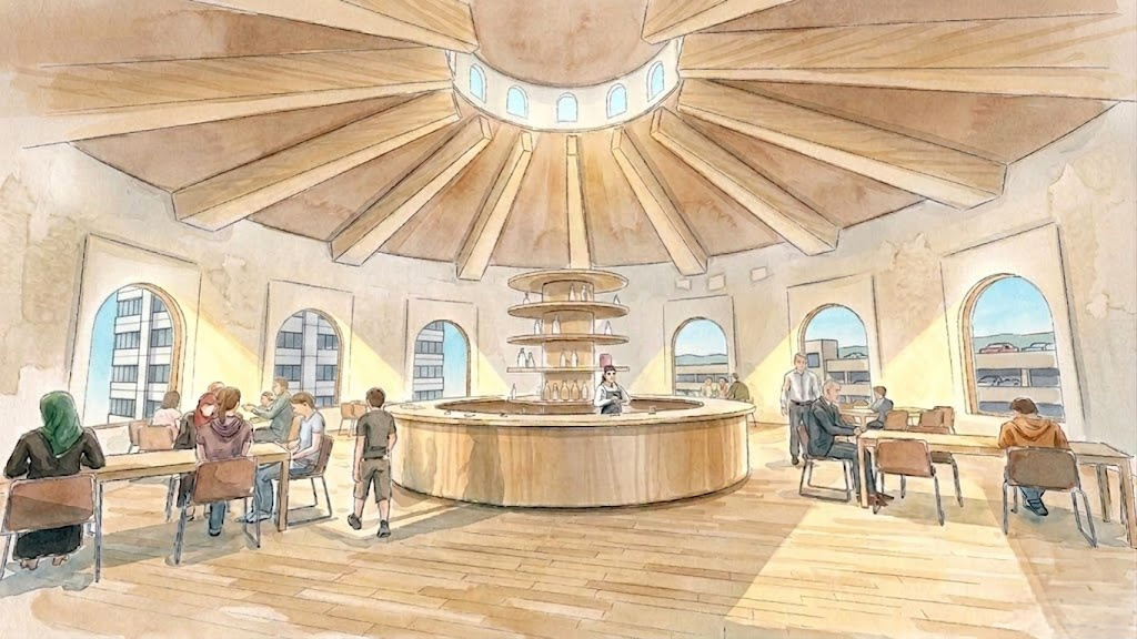 Cafe Interior Render