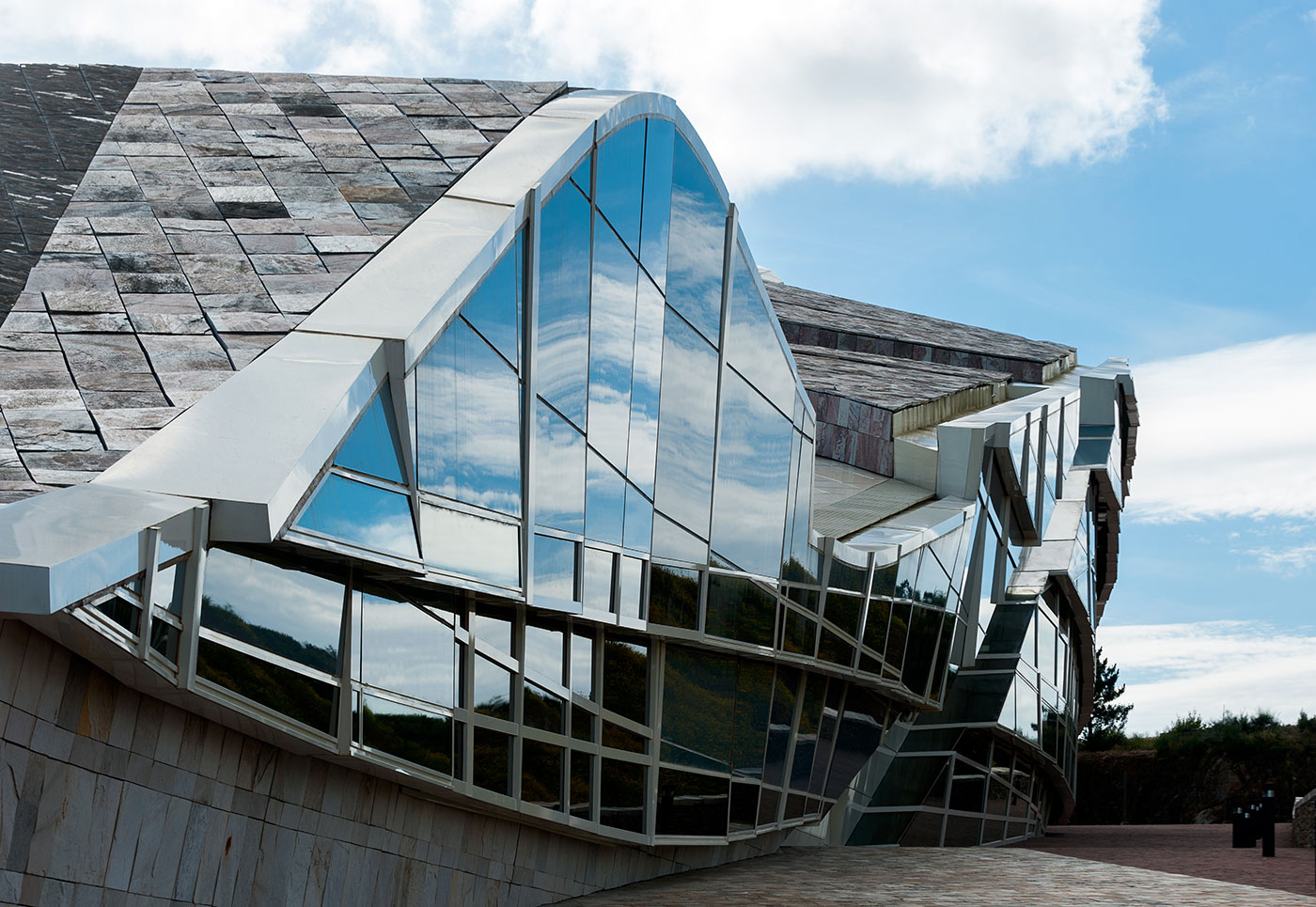 City of Culture of Galicia by Peter Eisenman