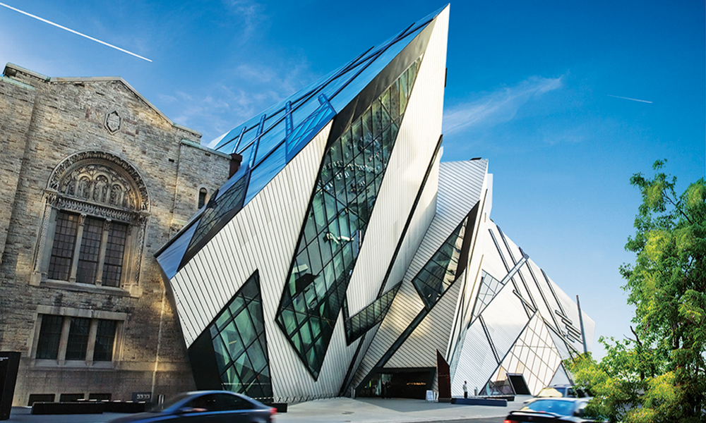 Royal Ontario Museum Crystal by Daniel Libeskind